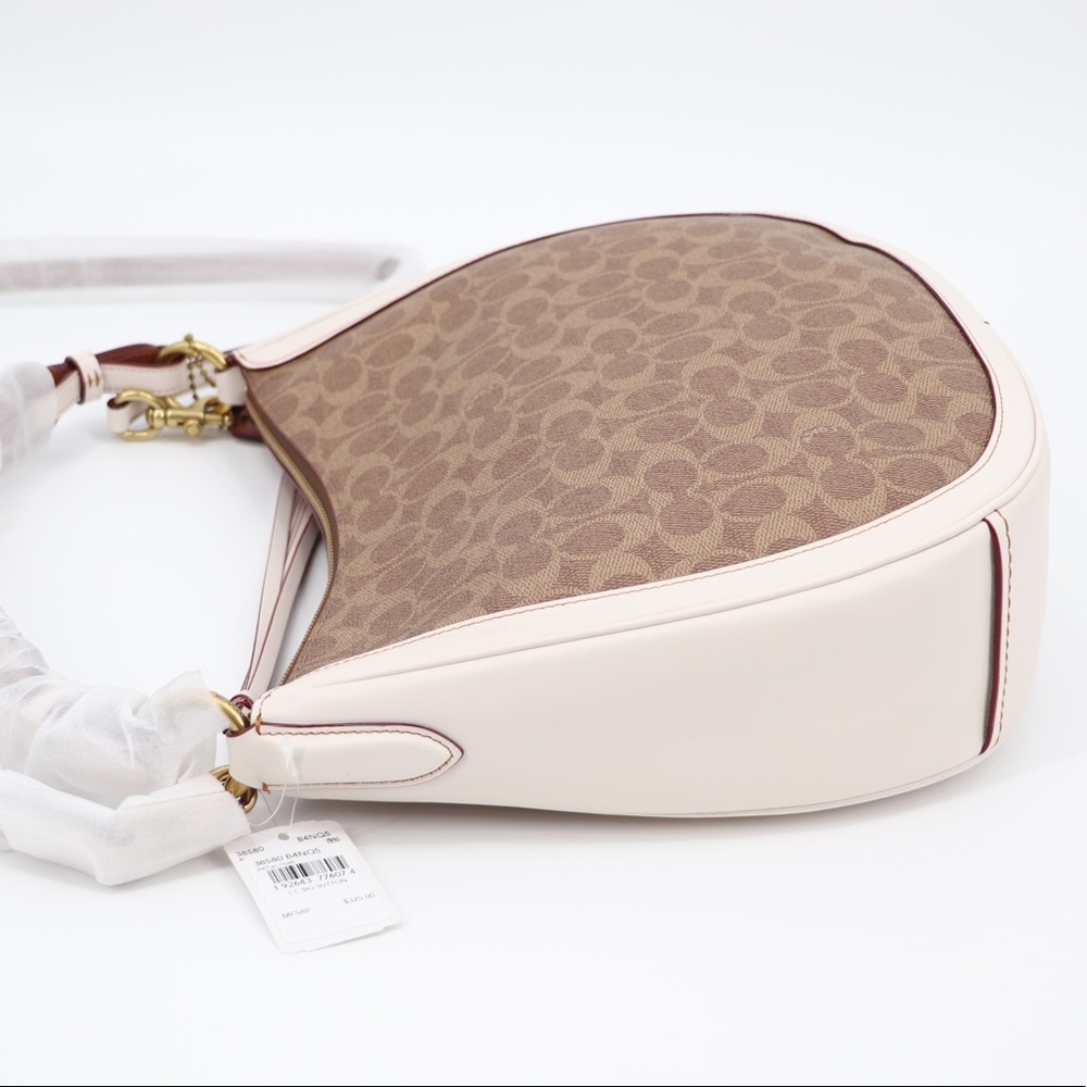 Coach Sutton Signature Shoulder Bag - Picture 11 of 12
